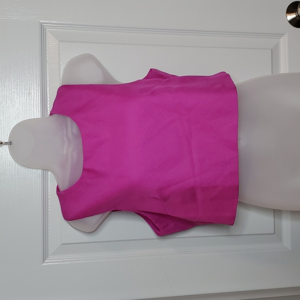 Lulu's Hot Pink Crop Top